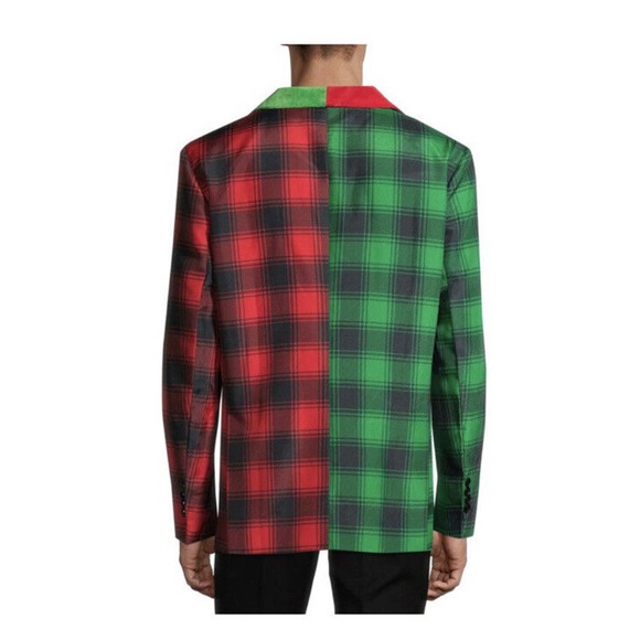 Dec. 25th Mens Holiday Blazer Jacket - Buffalo Split - Size XXL - Picture 8 of 8